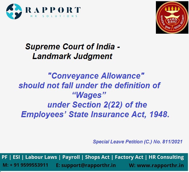 Supreme Court  - Landmark Judgment